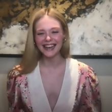 VIDEO: Elle Fanning Talks THE GREAT Golden Globe Nominations on THE LATE LATE SHOW