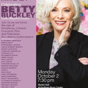 A Video Roundup Celebrating The ASA's Gala Honoring Betty Buckley: NEW WAYS TO DREAM at Merkin Hall