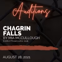 3rd Act Theatre Company Announces Auditions for Oklahoma Premiere of CHAGRIN FALLS