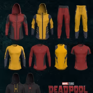 Exclusive: Marvel & SuperX Launch New DEADPOOL & WOLVERINE Activewear Collection