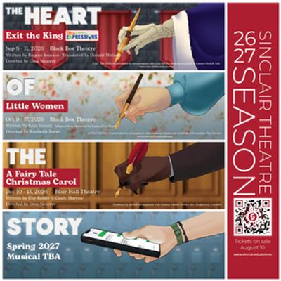 EXIT THE KING, LITTLE WOMEN and More to be Presented at Sinclair Theatre This Fall