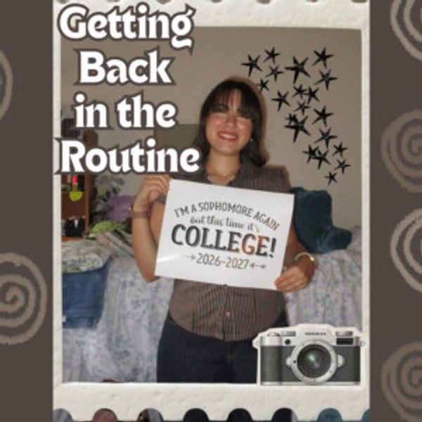 Student Blog: Getting Back into the Routine Photo