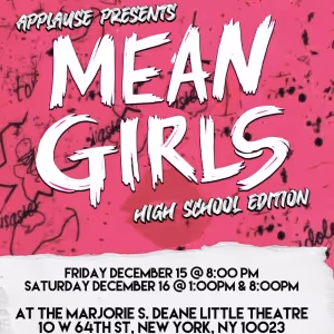 Applause New York to Present MEAN GIRLS in December