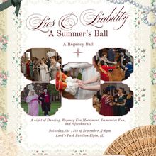 LIES & LIABILITY: A SUMMER'S BALL to Bring Regency Era to Lord's Park Pavilion in Elg