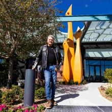 New Sculpture By Local Artist Robert Spencer Davidson Unveiled In Downtown Summerlin