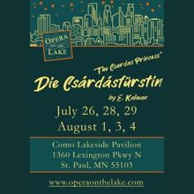 Review: DIE CSÁRDÁSFÜRSTIN (THE CSARDAS PRINCESS) at Opera On The Lake