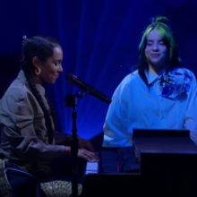 VIDEO: Alicia Keys & Billie Eilish Perform 'Ocean Eyes' on THE LATE LATE SHOW