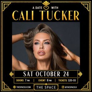 Cali Tucker To Make Debut at The Space Las Vegas