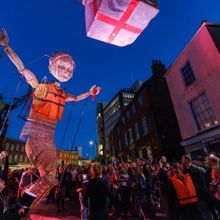 25ft Puppet Roams The Streets Of Norwich To Launch Norfolk & Norwich Festival 2024