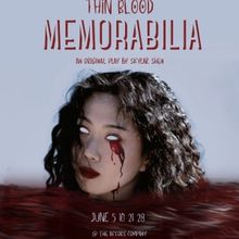 THIN BLOOD MEMORABILIA Premieres at Hollywood Fringe Festival This June