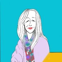 BWW Exclusive: Ken Fallin Draws the Stage - Laura Linney in MY NAME IS LUCY BARTON