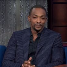 VIDEO: Anthony Mackie Talks CAPTAIN AMERICA on THE LATE SHOW WITH STEPHEN COLBERT