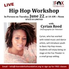 Fox Riverside Theater Foundation Begins to Return to In-Person Programming With Cyria