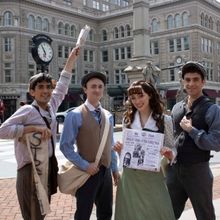 Interview: Matt Henningsen And Katherine Lindsley of DISNEY'S NEWSIES THE MUSICAL at 