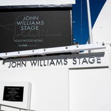 LA Phil Dedicates the Hollywood Bowl's Stage to John Williams