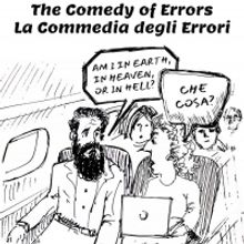 English-Italian Version Of THE COMEDY OF ERRORS/ LA COMMEDIA to be Presented by The B