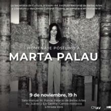 La Secretaría De Cultura Rendirá Homenaje A La Artista Marta Palau