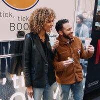 VIDEO: Watch the TICK, TICK...BOOM! Cast Meet Fans at the Moondance Diner Food Truck