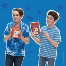 Patrick Scott McDermott And Huxley Westmeier of DIARY OF A WIMPY KID THE MUSICAL at C