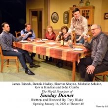 BWW Review: SUNDAY DINNER Proves to be a Challenge When Family Secrets are Revealed
