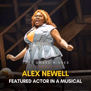 SHUCKED's Alex Newell Wins 2023 Tony Award for Best Performance by an Actor in a…