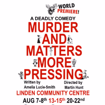 Review: MURDER AND MATTERS MORE PRESSING at New Players' Theatre Company