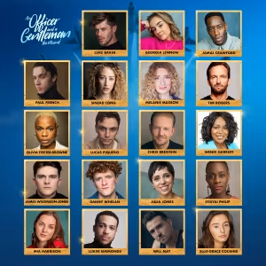 Full Cast Set For the UK Tour of AN OFFICER AND A GENTLEMAN