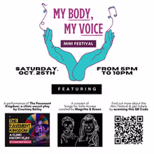 MY BODY, MY VOICE: A NIGHT OF PERFORMANCE AND ACTIVISM To Benefit The Brigid Alliance