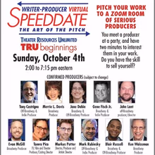 TRU to Host Writer-Producer Virtual Speed Date