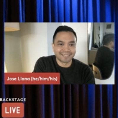 VIDEO: Jose Llana Visits Backstage with Richard Ridge- Watch Now!