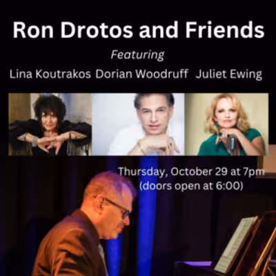 RON DROTOS AND FRIENDS Return to Pangea for Encore Jazz Performance