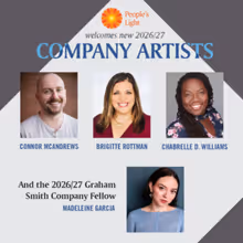 People's Light to Welcome Three New Company Artists