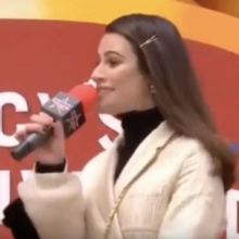 VIDEO: Lea Michele Sings at the Macy's Thanksgiving Day Parade