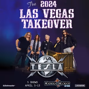 Legendary Rockers Tesla Returning to House of Blues Las Vegas in 2024