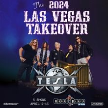 Legendary Rockers Tesla Returning to House of Blues Las Vegas in 2024
