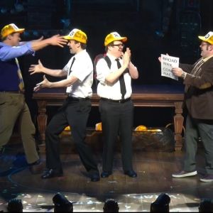 Video: THE BOOK OF MORMON Stars Play 'Producer' in GUTENBERG! THE MUSICAL!