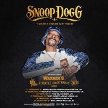 Snoop Dogg Announces Rescheduled UK & Ireland Tour Dates