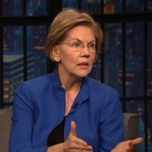 VIDEO: Senator Elizabeth Warren Talks About Avoiding War With Iran on LATE NIGHT WITH