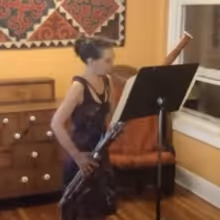 VIDEO: Adriana Horne and Sue Heineman Perform as Part of NSO @ Home
