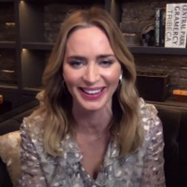 VIDEO: Emily Blunt Talks About WILD MOUNTAIN THYME on JIMMY KIMMEL LIVE - Broadway Theater Video