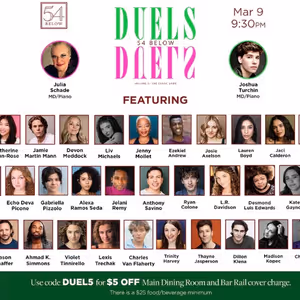 DUELS VOLUME 2: THE GENRE GAME is Coming to 54 Below