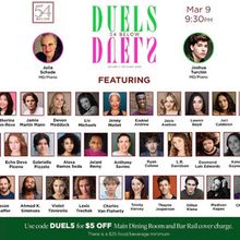 DUELS VOLUME 2: THE GENRE GAME is Coming to 54 Below
