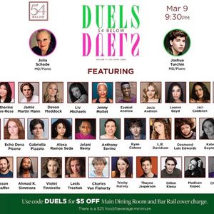 DUELS VOLUME 2: THE GENRE GAME is Coming to 54 Below