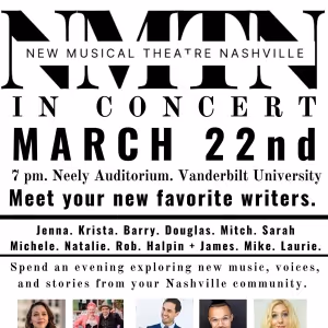 New Musical Theatre Nashville To Present An Evening of Songs and Stories From Local…