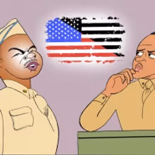 BWW Exclusive: Ken Fallin Draws the Stage - A SOLDIER'S PLAY