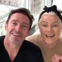 VIDEO: Hugh Jackman and Deborra-Lee Furness Take Part in the #IStayAtHomeFor…