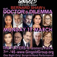 Nadia Brown, Judy Gold, Robert Cuccioli And More To Lead THE DOCTOR'S DILEMMA At The…