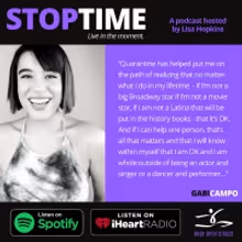 New Podcast STOPTIME: Live in the Moment Features Conversations With Broadway Perform