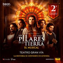 PHOTO: LOS PILARES DE LA TIERRA renueva cartel para su segunda temporada