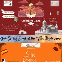 LA RESURREZIONE and LUISA FERNANDA to be Presented at Villa Montezuma This Spring